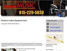 Tablet Screenshot of guitarsil.com